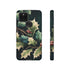 Dark Green Festive Holly in Watercolor - Impact Resistant Phone Case Google Pixel 5 5G Matte